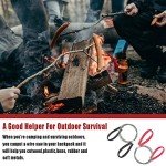 8-Pack Stainless Steel Wire Survival Saws