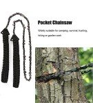 Pocket Chainsaw with Paracord Handle - 24 Inch