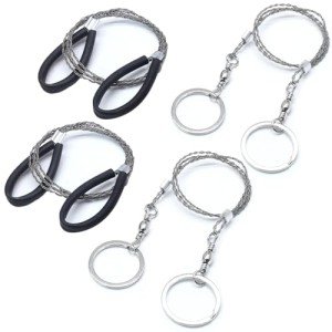 4-Pack Heavy Duty Survival Wire Saw Tool