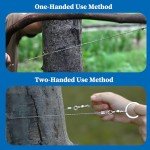 4-Pack Heavy Duty Survival Wire Saw Tool