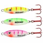 Northland UV Buck-Shot Rattle Spoon - 3 Pack