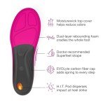 Superfeet Men's RUN Comfort Insoles - Purple Plum