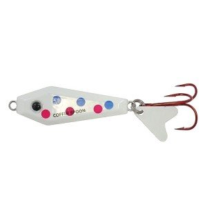 Northland Tackle Buck-Shot Ice Fishing Spoon - Wonderbread