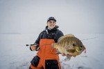 Northland Tackle Buck-Shot Ice Fishing Spoon - Wonderbread