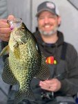 Northland Tackle Buck-Shot Ice Fishing Spoon - Wonderbread