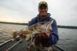 3" Soft Plastic Walleye Fishing Lure - Smoke Shad