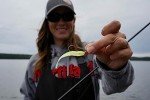 3" Soft Plastic Walleye Fishing Lure - Smoke Shad