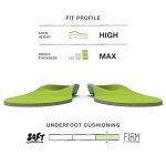 Superfeet Wide Green Orthotic Insoles for All