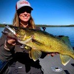 Northland UV Green Perch Fishing Lure - 9/16 Oz