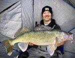 Northland UV Green Perch Fishing Lure - 9/16 Oz