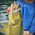 Northland UV Green Perch Fishing Lure - 9/16 Oz