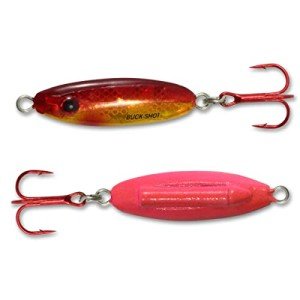 Northland Tackle Buck-Shot Ice Fishing Spoon - Goldfish