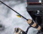 Northland Buck-Shot Ice Fishing Rattle Spoon - Super-Glo Red