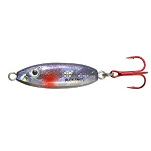 Northland Tackle Buck-Shot Ice Fishing Spoon, Silver