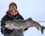Northland Tackle Buck-Shot Ice Fishing Spoon, Clown