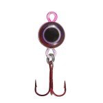Northland Eye Ball Ice Fishing Spoon Lure - Glo Red