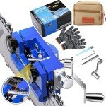 YAKECAN Chainsaw Sharpener Tool Kit with Accessories