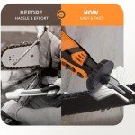 Cordless Chainsaw Sharpener Kit with Diamond Wheels