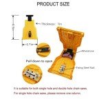 Universal Portable Chainsaw Sharpener with Whetstones