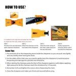 Universal Portable Chainsaw Sharpener with Whetstones