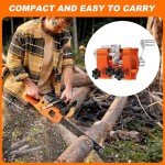 Portable Hand Crank Chainsaw Sharpener Kit