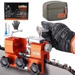 Freeyou Portable Chainsaw Sharpener Kit with Tungsten Burr