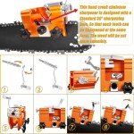 Portable Chainsaw Sharpener Tool Kit with Accessories