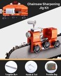 Freeyou Portable Chainsaw Sharpener Kit with Tungsten Burr