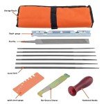Chainsaw Sharpener Kit with 12 Files