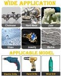 21-Piece Diamond Chainsaw Sharpener Kit