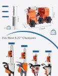 AUMEL Chainsaw Sharpening Jig and Tool Kit