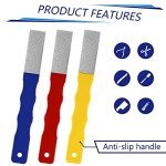 6-Piece Color Coded Diamond Sharpening Stone Set