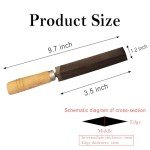Diamond Rhombic Metal File for Sharp Tools