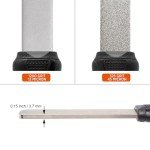 Dual-Grit Diamond Sharpening Stone for Tools