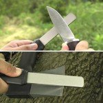 Dual-Grit Diamond Sharpening Stone for Tools