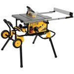 10-Inch Corded Job Site Table Saw with Stand