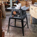 Prostormer 10-Inch 15A Table Saw with Stand