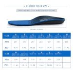 Comfortable Arch Support Insoles for Flat Feet