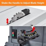 NovaVale 10-Inch 15A Table Saw with Stand
