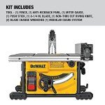 DEWALT Compact 8-1/4 Inch Job Site Table Saw
