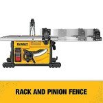DEWALT Compact 8-1/4 Inch Job Site Table Saw