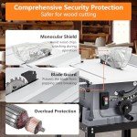 10-Inch Table Saw with Stand and Cover