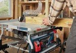 Bosch 10-Inch Portable Table Saw with Gravity Wheels