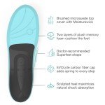 Superfeet Everyday Memory Foam Orthotic Insoles