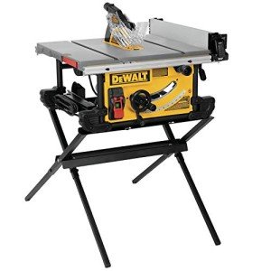 DeWalt 10-Inch Corded Jobsite Table Saw with Stand