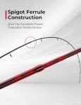 Piscifun Torrent 7'0" Portable Spinning Fishing Rod