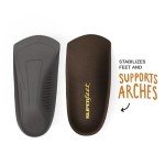 Superfeet EASYFIT Men's 3/4 Insoles, Brown