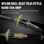 8ft Graphite Bass Fishing Rod - 2 Piece