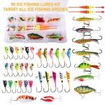 Dr.Fish Ice Fishing Rod and Reel Combo Set