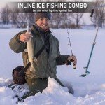 QualyQualy 24” Ice Fishing Rod and Reel Combo